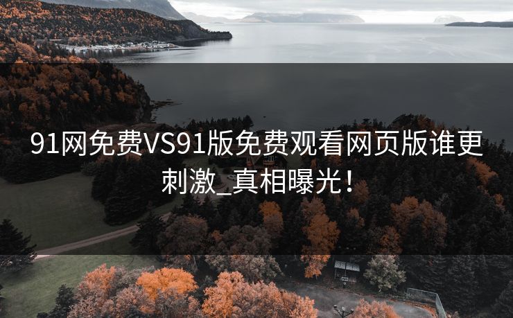 91网免费VS91版免费观看网页版谁更刺激_真相曝光！