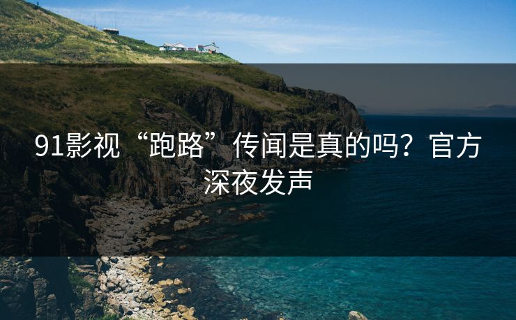 91影视“跑路”传闻是真的吗？官方深夜发声